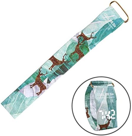 Roful Smart Watch, Innovative Digital Wrist Watch Outdoor Waterproof Hiking Swimming Paper Watch