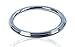 M'VIR Sikh/Punjabi Kada Stainless Steel Bracelet for Men, 7.2 CM Internal Diameter x 0.75 CM Thk