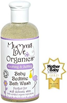 Mumma Love Organics Soothing &amp; Settling Baby Bedtime Bath Wash 250ml - Pack of 2