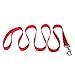 ITERY Dog Leash Pet Durable Leash Strap for Puppy Pet Leash Rope 6-feet Long 1” Wide (Red)
