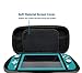 PuzzleK Slim Carrying Case for Nintendo Switch Lite, Portable Protective Hard Shell Travel Case for Switch Lite Console & Accessories, 10 Game Cartridge – Blackthumb 4