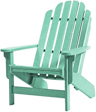 Amazon Com Breezesta Shoreline Adirondack Chair Seafoam
