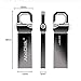AbaDisk 128GB USB 2.0 Flash Drives Mini Key Chain Designed Pen drives Waterproof Metal USB Disk