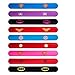 AMASKY Superhero Slap Bracelet, Slap Bracelet for Kids Boys & Girls Birthday Party Supplies Favors. (9 Packs)