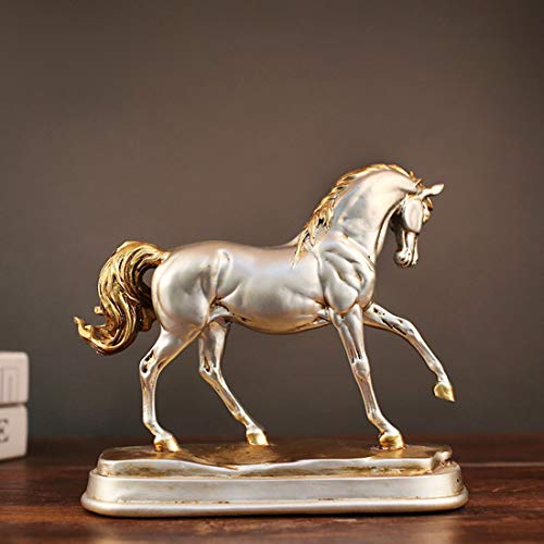 better us Chinese Feng Shui Horse Statue Sculpture Home Office Decoration Tabletop Decor Ornaments for Wealth and Success Good Lucky Gifts