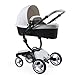 Mima Xari Stroller Authorized Seller (Black Chassis, Snow White Seat, Black Starter Pack)