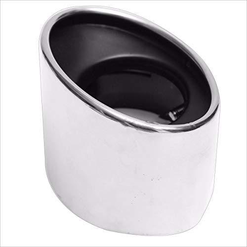 Radracing Exhaust Muffler Tail Pipe Tip Stainless Steel Compatible Accord 2008 2009 2010 2011 2012
