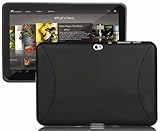 Samsung Galaxy Tab 8.9 Case for Tablet Softer Gel Cover BLACK Wrap Skin TPU Protector