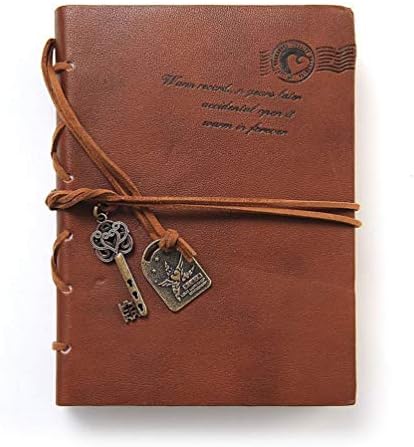 BlackC Home Vintage Notebook Diary String Key Travel Leather Paper Journal Book Sketchbook