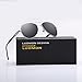 LUOMON Sunglasses Men Polarized UV Protection,Mens Sports Sun Glasses for Fishing Floating Driving Running Baseball -Silver