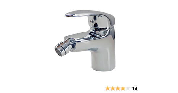 DP Grifería SCER-0002 Grifo de bidet monomando serie Sauce, Plateado