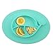 Oval Silicone Placemat For Food, Silicone Mini Mat - Children's Placemat, Suitable For Baby Toddlers, Microwave & Dishwasher Friendly, Made With Food Grade Silicone, Safety Assured