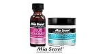 Mia Secret Acrylic Nail Powder Clear + Liquid Monomer 1 oz Set - USA