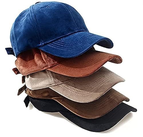 Women's Winter Fall Classic Style Velvet Baseball Cap Panel