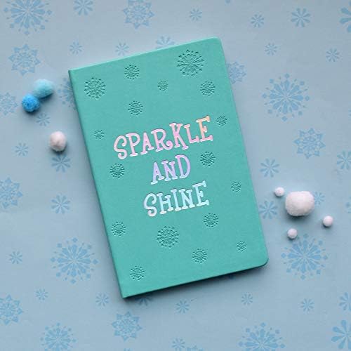 Doodle Frozen (Sparkle and Shine) Hard Bound Diary (A5: 5.5 Inches X 8.5 Inches, 80 GSM, 192 Pages)