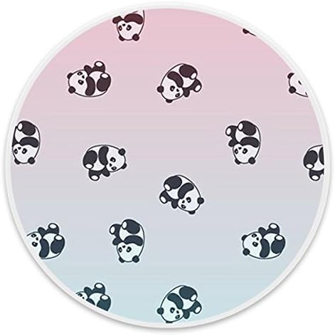 Pretty Expanding Stand Grip Pop Mount Holder Socket for iPhone, Multi-Function Mounts and Stands Phone Grip for Smartphones and Tablets - Cute Panda Bear White