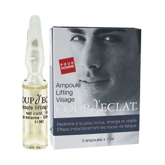 COUP D'ECLAT The Facial Lifting and Energizing Vials for Men 3x1ml