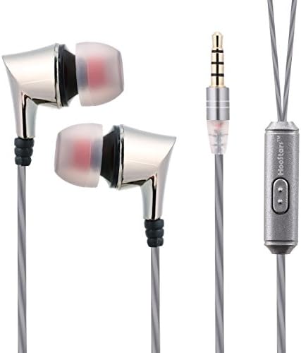 HooStars HS106 Strong Strong Bass In Ear Earphones Ear Bud With Microphone , For PS4 / Mobile / Tablets / Laptop PCs (plated gold)