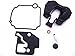 Boat Motor 66M-W0093-00-00 66M-W0093-01-00 Carbs Carburetor Repair Kit for Yamaha 4-Stroke 15hp F15 Outboard Engine, fit 18-7738 9-37510