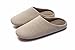 Slippers,WoDealWomen's Cotton Cloth Spa Slipper(XL:US size 8-9(UK size 7.5-8), Brown)