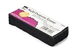 Charles Leonard Whiteboard Felt Eraser, 5 Inch, Charcoal, 12/Pack (74500)