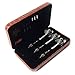 CUESOUL Black Scorpion 20 Grams Steel Tip Darts Set with Deluxe PU Darts case