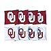 Victory Tailgate NCAA Collegiate Regulation Cornhole Game Bag Set (8 Bags Included, Corn-Filled) - Oklahoma Sooners