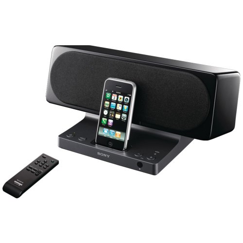 Sony YSRSGU10P iPod/iPhone Docking Speakers - Speakers - Retail Packaging - Black