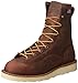 Danner 8” Bull Run Work Boots for Men - Durable, Lightweight Full-Grain Leather with Non Slip Wedge Outsole & 3-Density Cushion Footbed, EH Resistant