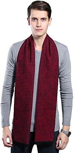 Mens Winter Cashmere Scarf - Ohayomi Fashion Formal Soft Scarves for Men(35 Colors)
