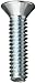 Steel Machine Screw, Zinc Plated Finish, Flat Head, Phillips Drive, 1/4