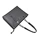 Laptop Tote,15.6 IN Top Zip Large Laptop Bag PU Leather Multi-Function Shoulder Bag with Sturdy Lengthen Chain-link Straps for Women