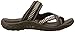 Skechers Women's Reggae-Rasta Thong Sandal,Chocolate,11 M US