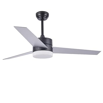 52inch Modern Ceiling Fan Light Mute Motor Led Patch Integrated