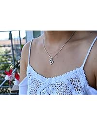 Anniversary Surprise Box: One of the best Romantic Gifts & Anniversary Gift - INCLUDES: Sterling Silver Necklace, Leather Journal, Rose Petals & Romantic Candles.Best 1 year anniversary gifts for her