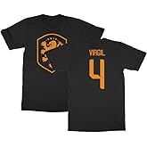 Netherlands Soccer Cup Fan - Virgil 4 Jersey Style Unisex T-Shirt