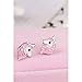 Unicorn Stud Earrings Hypoallergenic 925 Silver Light Pink Sparkling with Zircon for Little Girls Kids Jewelry Birthday Party