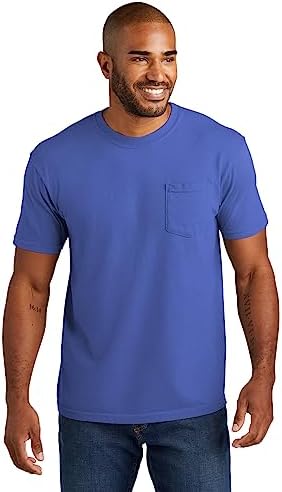 tim　blackmeans (BLUE) Comfort Colors Adult Short Sleeve Pocket Tee, Style G6030, Black