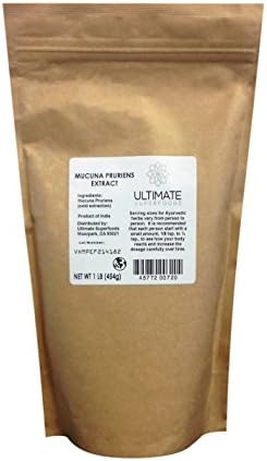 Ultimate Superfoods - Mucuna Pruriens Extract, 1 Pound (454 Grams)