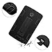 Windrew Heavy Duty Rugged Impact Shock-Proof Case with Build in Kickstand Protective Case for LG G Pad F 8.0 / LG GPad II 2 8.0 Inch Tablet + Screen Protector Film and Stylus Pen (Black/Black)