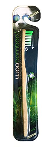 WooBamboo - Standard Handle Medium Bristle Toothbrush