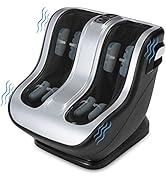 Comfier Foot and Calf Massager, Shiatsu Foot Massager Machine,3 Modes,2 Intensities,Kneading & Vi...