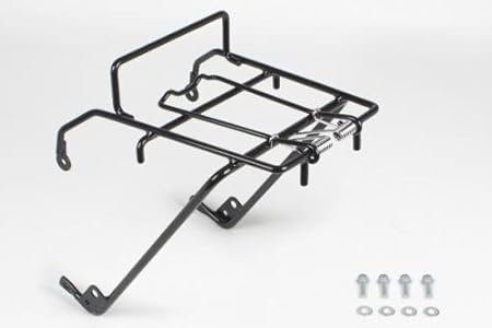Amazon Sp武川 フロントキャリアキット ブラック塗装 バイクバッグ ケース 車 バイク