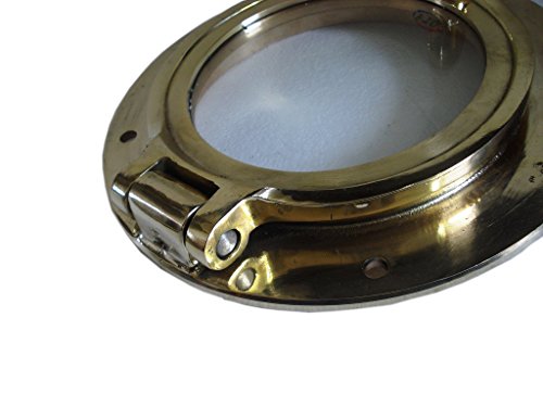 Marine-Brass-Port-Hole-Window-Porthole-6-Glass-100-Satisfaction-Nautical-Boat-Maritime Marine-Brass-Port-Hole-Window-Porthole-6-Glass-100-Satisfaction-Nautical-Boat-Maritime