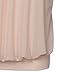 Blouse, Bebonnie Womens Ladies Basic Jersey Fashion Peasant Banded Blouse T Shirts Tunic Top XL Beige