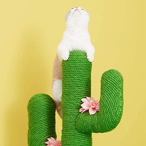 VETRESKA Cat Scratching Post Cat Scratchers for Indoor Cats Cactus Cat