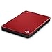 Seagate Backup Plus Slim 1TB Portable External Hard Drive USB 3.0, Red (STDR1000103)