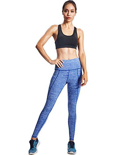 image for Neleus Women's Yoga Pant Running Workout Leggings with Pocket Tummy Co