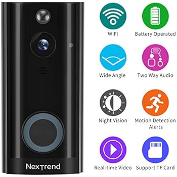 Amazon.com : NexTrend Video Doorbell Camera 720P HD