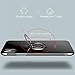 Grotech iPhone Xs Max Case Clear Ring Holder Car Magnetic Slim Fit Flexible Silicone Protective Bumper Cover (Gold)